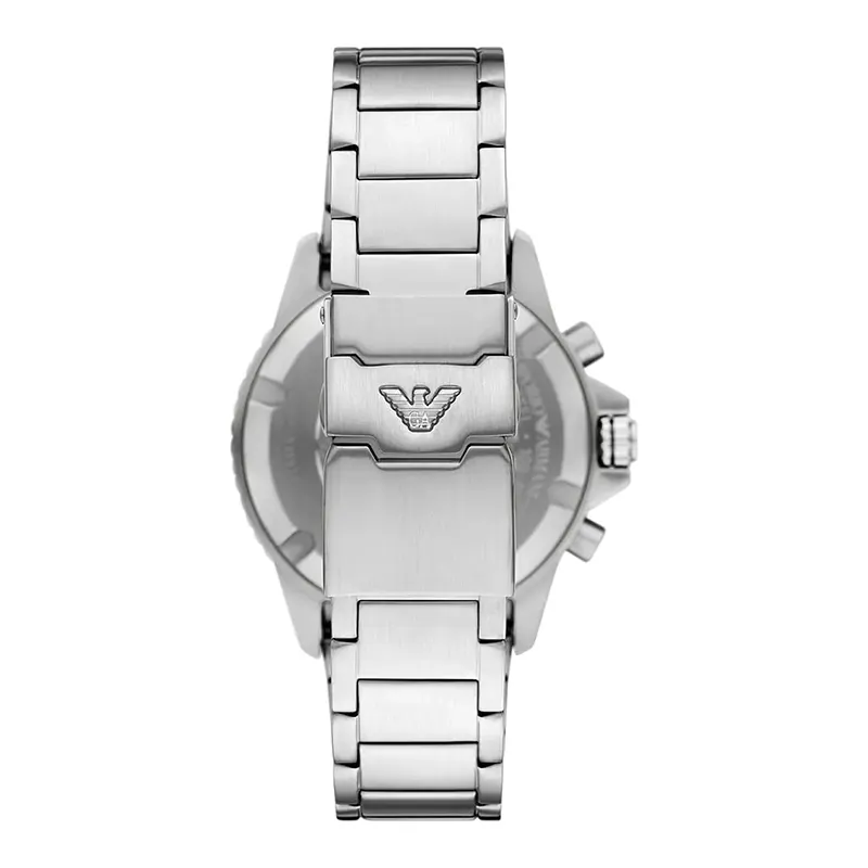 Emporio Armani World Explorer Chronograph Grey Dial Men's Watch | AR11722