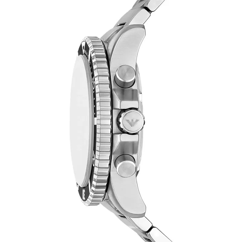 Emporio Armani World Explorer Chronograph Grey Dial Men's Watch | AR11722