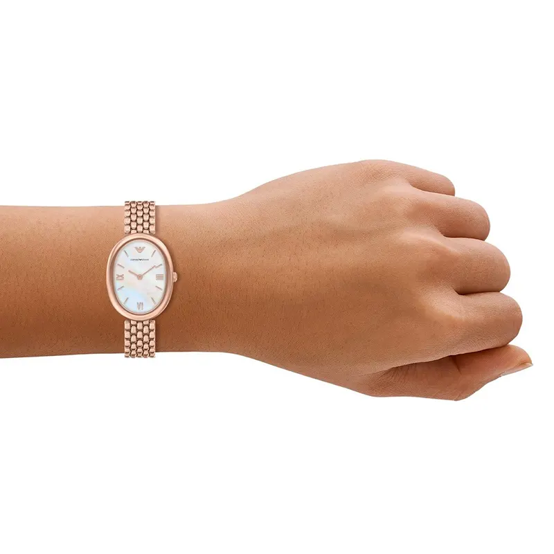 Emporio Armani Sinfonia White MOP Dial Ladies Watch | AR11775