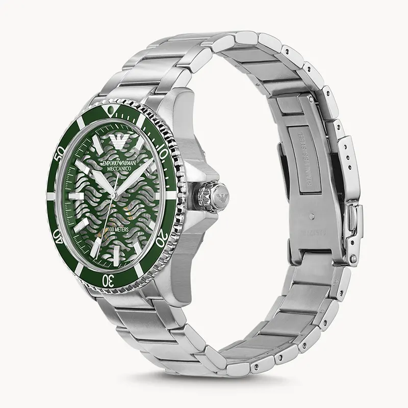 Emporio Armani Automatic Green Dial Men’s Watch | AR60061