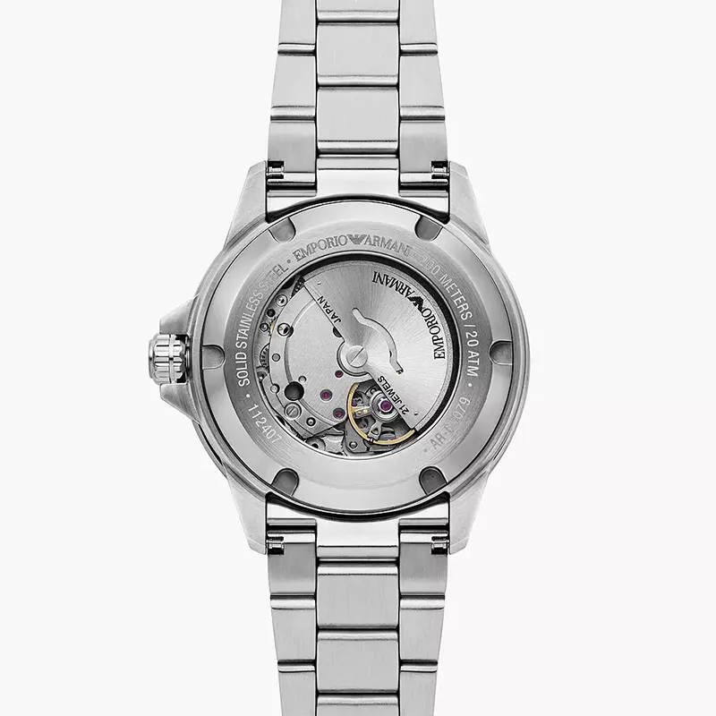Emporio Armani Sea Explorer Automatic Blue Dial Men's Watch | AR60079