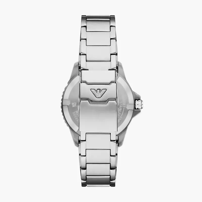 Emporio Armani Sea Explorer Green Dial Men's Watch | AR80072SET
