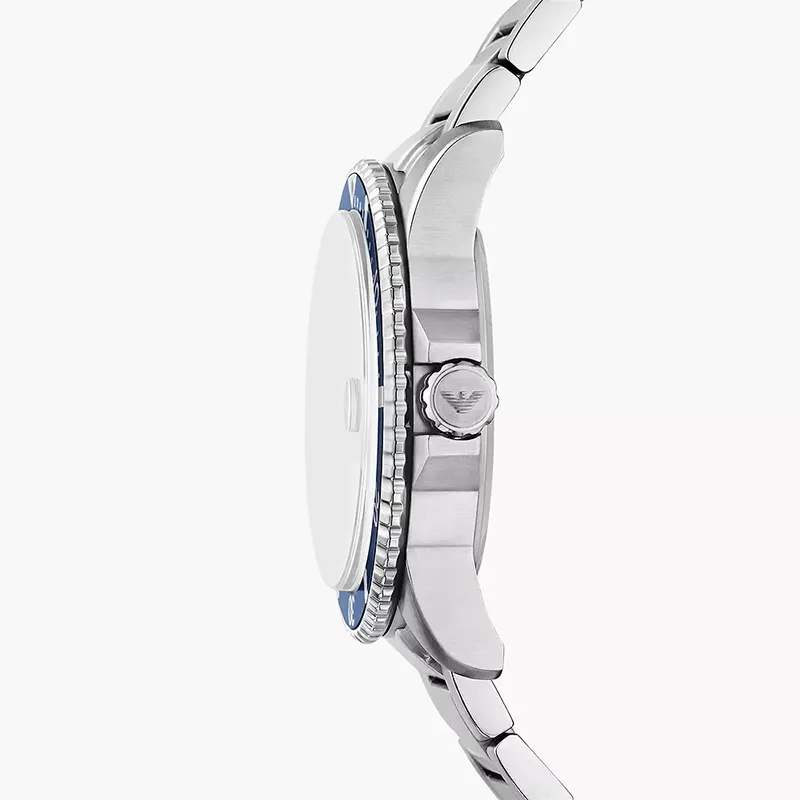 Emporio Armani Sea Explorer Blue Dial Men's Watch | AR80076SET