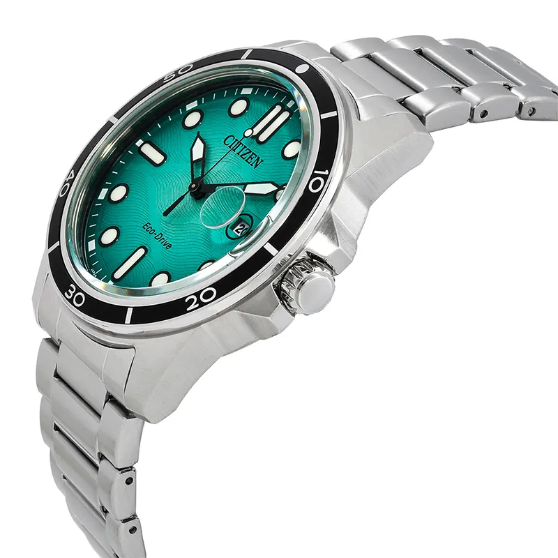 Citizen Eco-Drive Marine Turquoise Blue Dial Men's Watch | AW1816-89L