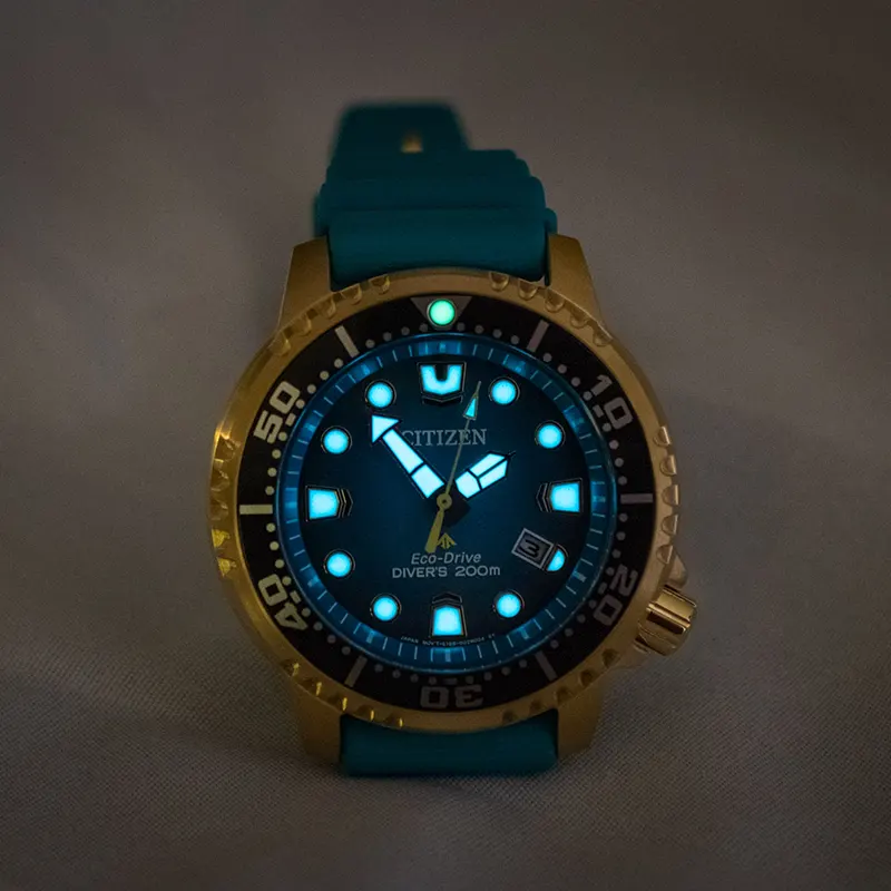 Citizen Promaster Dive Eco-Drive Turquoise Dial Men's Watch | BN0162-02X