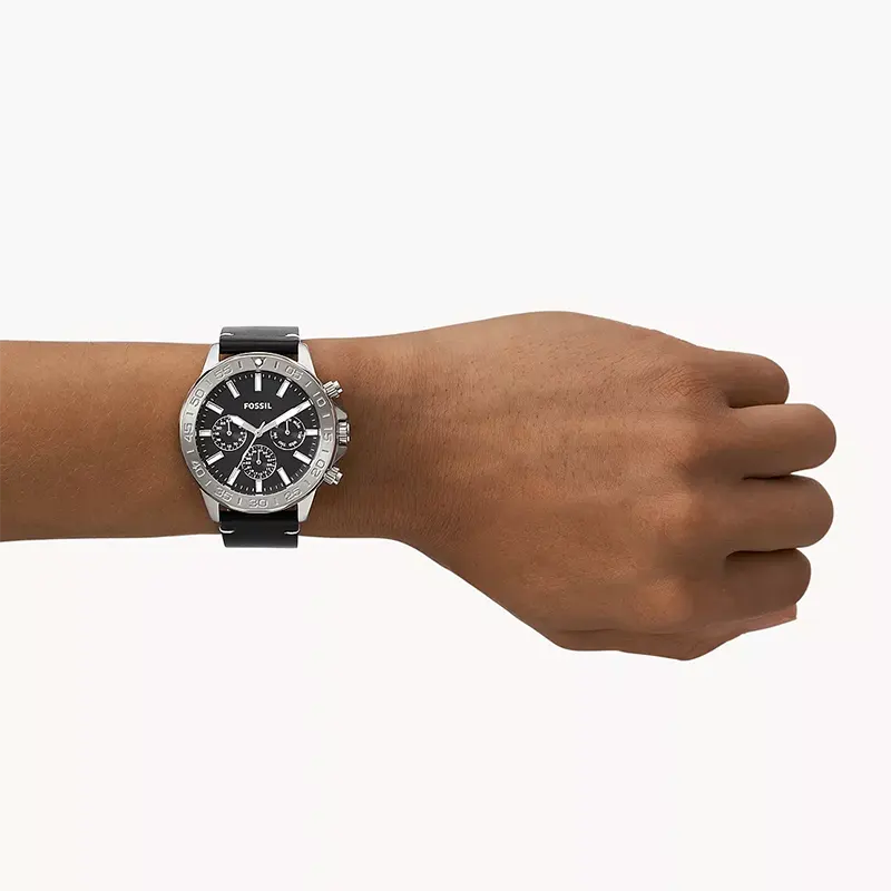 Fossil Bannon Multifunction Black Dial Men’s Watch | BQ2708