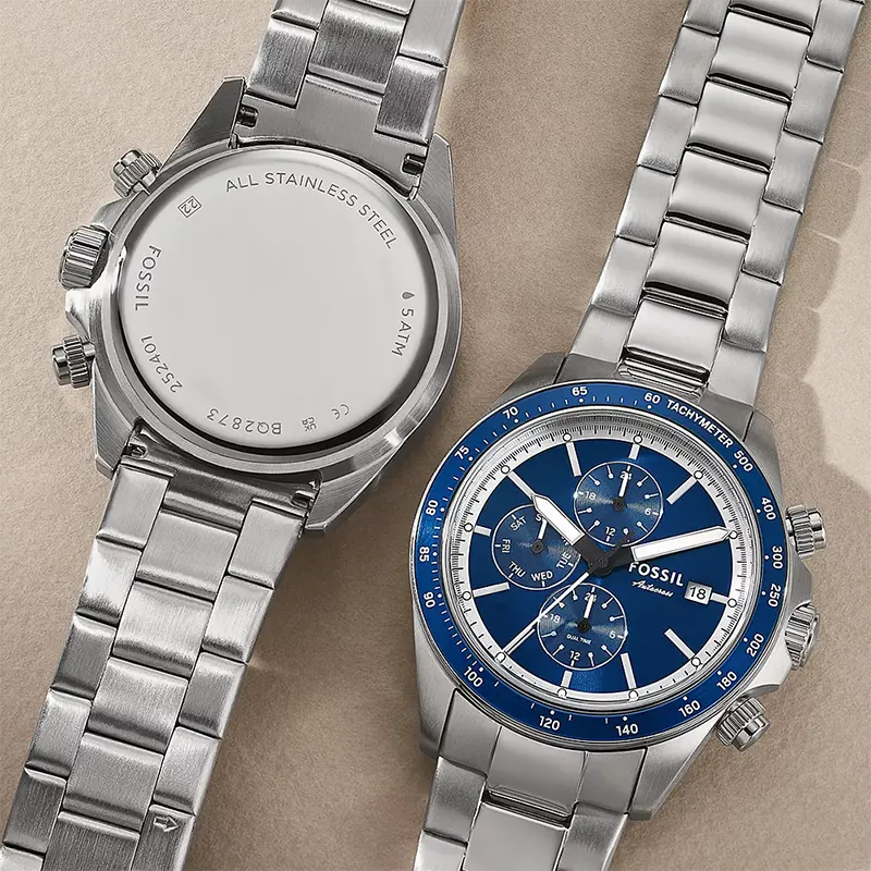 Fossil Autocross Multifunction Blue Dial Men’s Watch | BQ2869