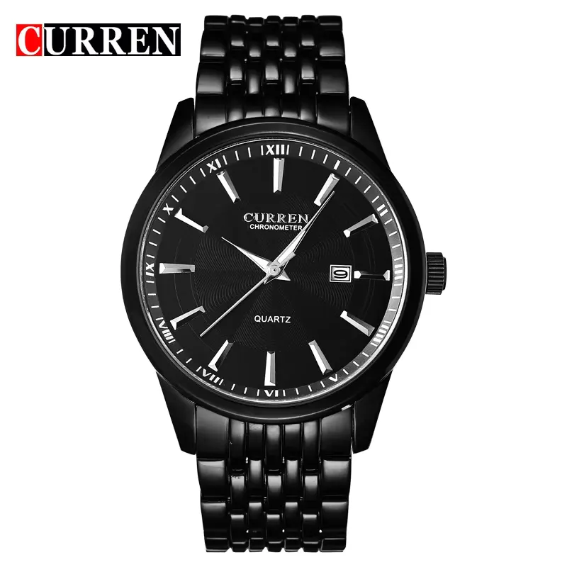 Curren Fashion Black Dial Men’s Watch | 8052