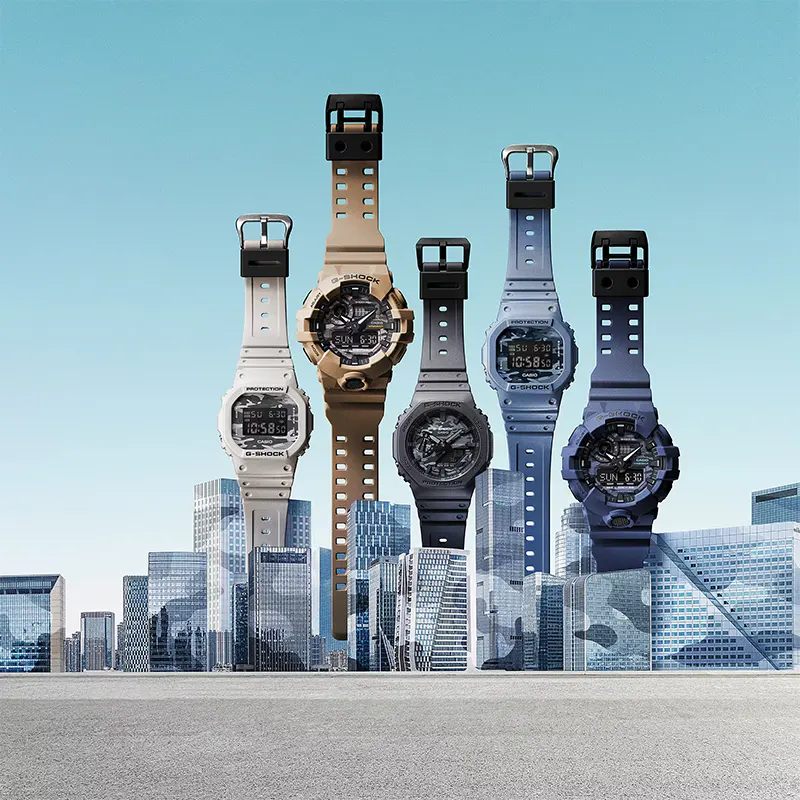 Casio G-Shock Digital Camouflage Motif Dial Men’s Watch | DW-5600CA-8
