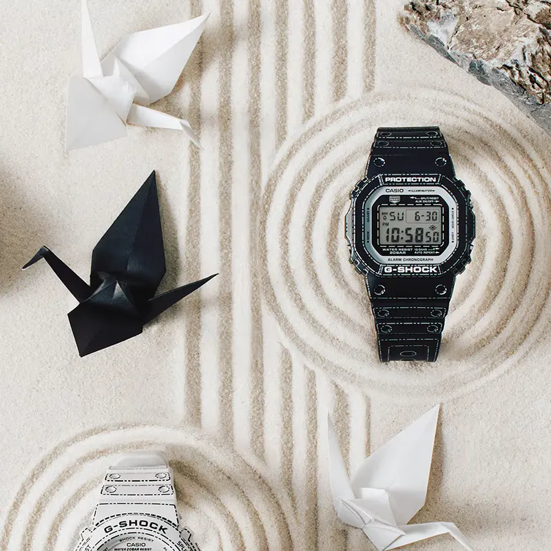 Casio G-Shock Origami Inspired 5600 Series Digital Men's Watch | DW-5600RGM-1