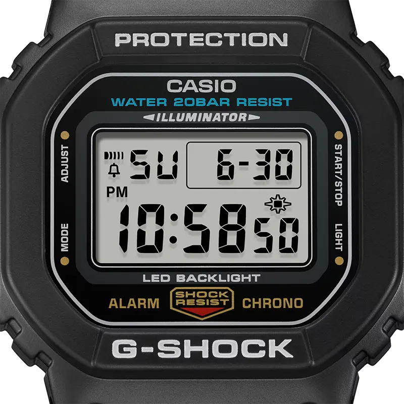 Casio G-Shock DW-5600UE-1 Digital Grey Dial Men's Watch