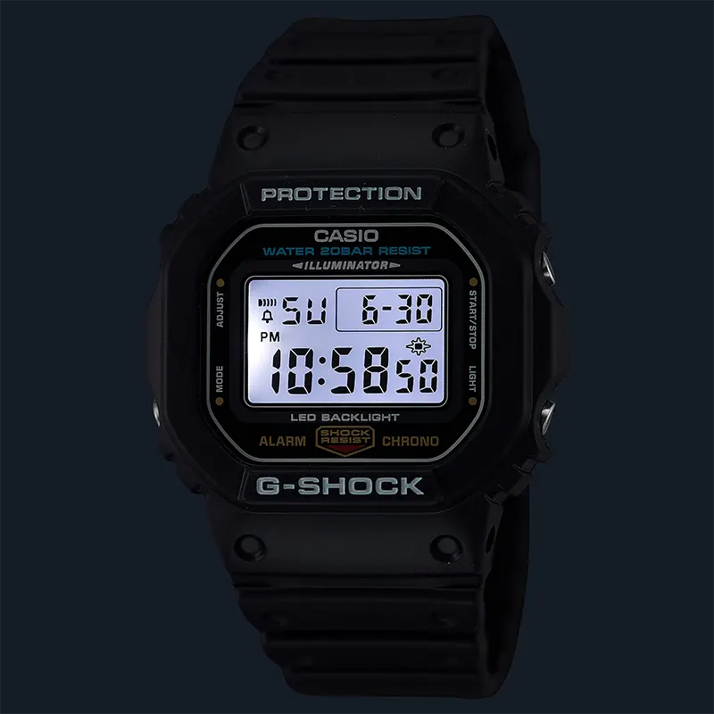 Casio G-Shock DW-5600UE-1 Digital Grey Dial Men's Watch