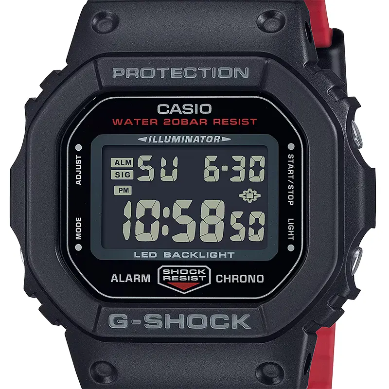 Casio G-Shock Digital Black Dial Men’s Watch | DW-5600UHR-1A