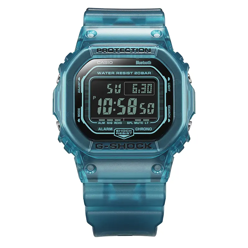 Casio G-Shock Bluetooth® Turquoise Digital Men's Watch | DW-B5600G-2