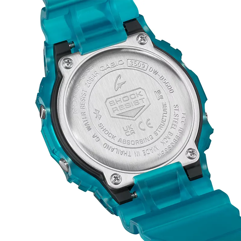 Casio G-Shock Bluetooth® Turquoise Digital Men's Watch | DW-B5600G-2