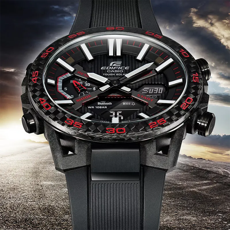 Casio Edifice Sospensione Bluetooth Tough Solar Men’s Watch | ECB-2000PB-1A