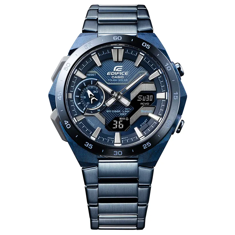 Casio Edifice Windflow Cool Blue Edition Solar Men's Watch | ECB-2200CB-2A