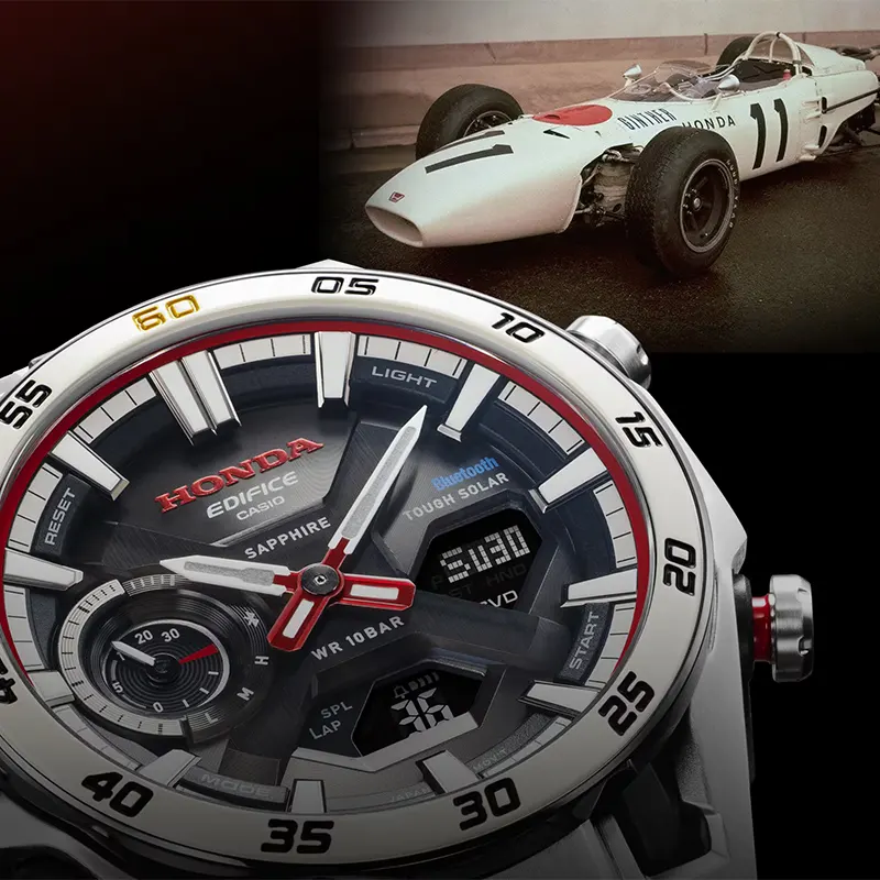 Casio Edifice Honda 60th Anniversary Special Edition Men's Watch | ECB-2300HR-1A