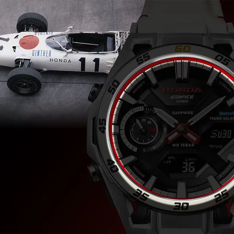 Casio Edifice Honda 60th Anniversary Special Edition Men's Watch | ECB-2300HR-1A