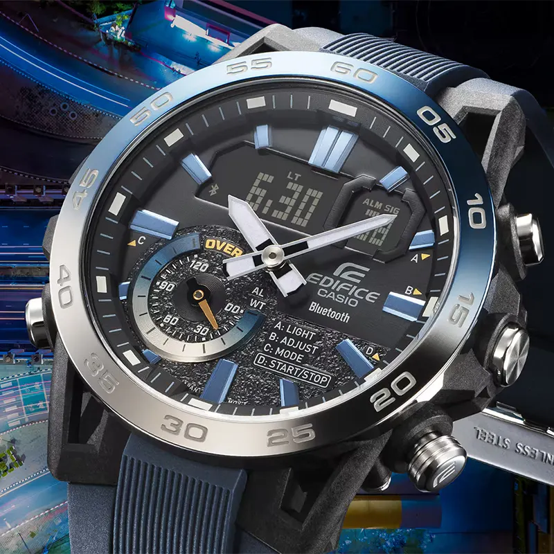 Casio Edifice Sospensione Bluetooth Resin Strap Men’s Watch | ECB-40NP-1ADF