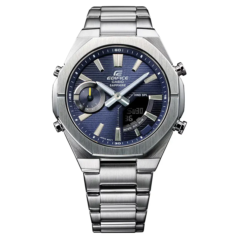 Casio Edifice Smartphone Link Bluetooth Blue Dial Men’s Watch | ECB-S10D-2A