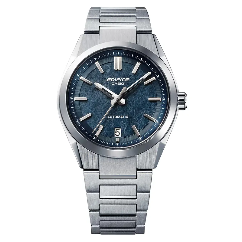 Casio Edifice Automatic Forged Carbon Blue Dial Men's Watch | EFK-100D-2A