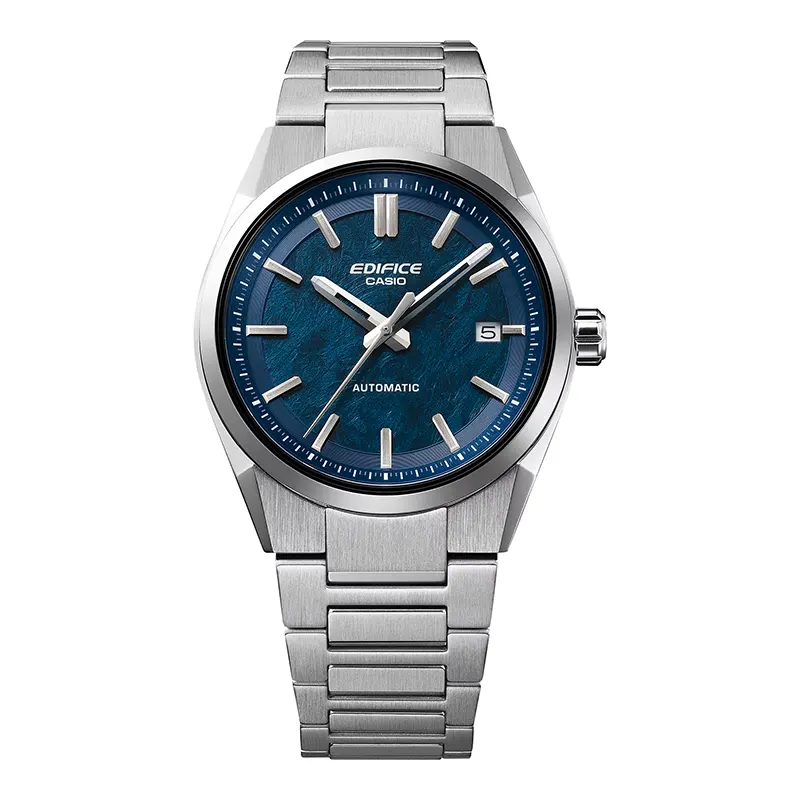 Casio Edifice Automatic Electroformed Textured Blue Dial Men's Watch | EFK-110D-2A