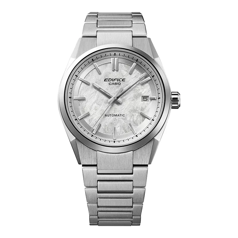 Casio Edifice Automatic Electroformed Textured Silver Dial Men's Watch | EFK-110D-7A