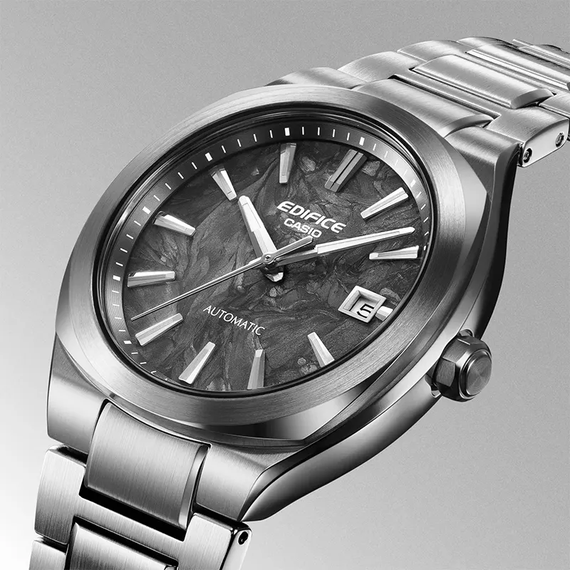 Casio Edifice Automatic Forged Carbon Black Dial Men's Watch | EFK-200CD-1A