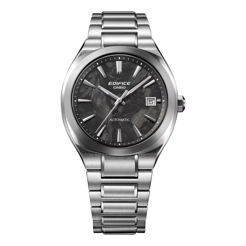 Casio Edifice Automatic Forged Carbon Black Dial Men's Watch | EFK-200CD-1A