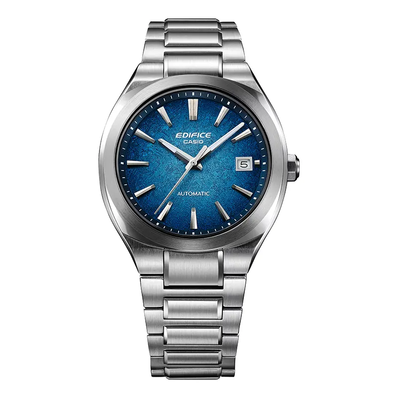Casio Edifice Automatic Electroformed Textured Blue Dial Men's Watch | EFK-200D-2A