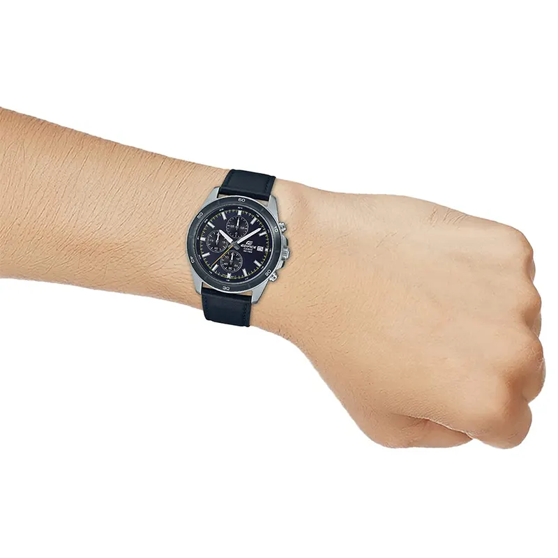 Casio Edifice Chronograph Navy Blue Dial Men's Watch | EFR-526L-2CV