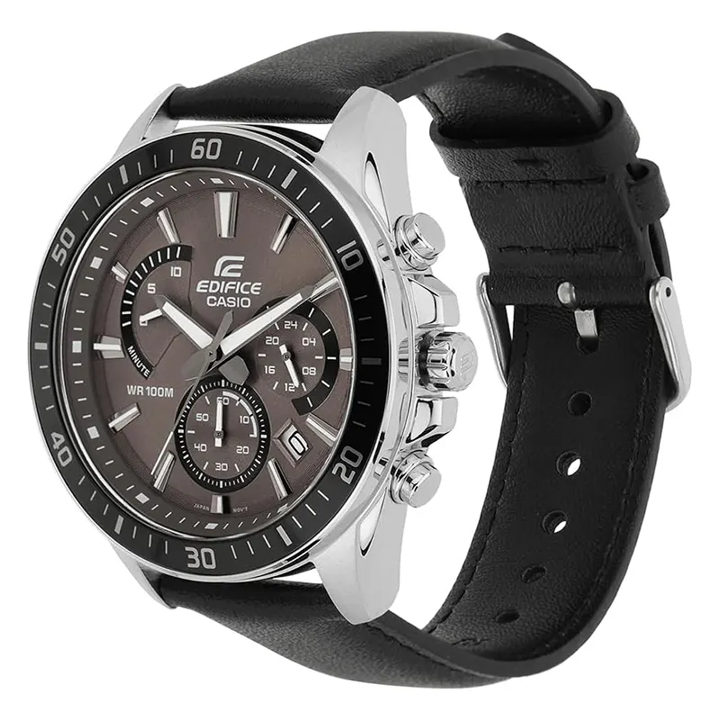 Casio Edifice Standard Chronograph Light Brown Dial Men's Watch | EFR-552L-5AV