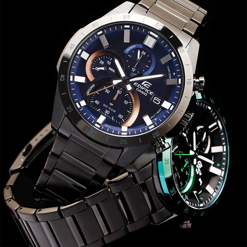 Casio Edifice Chronograph Dark Blue Dial Men’s Watch | EFR-571DC-2AV