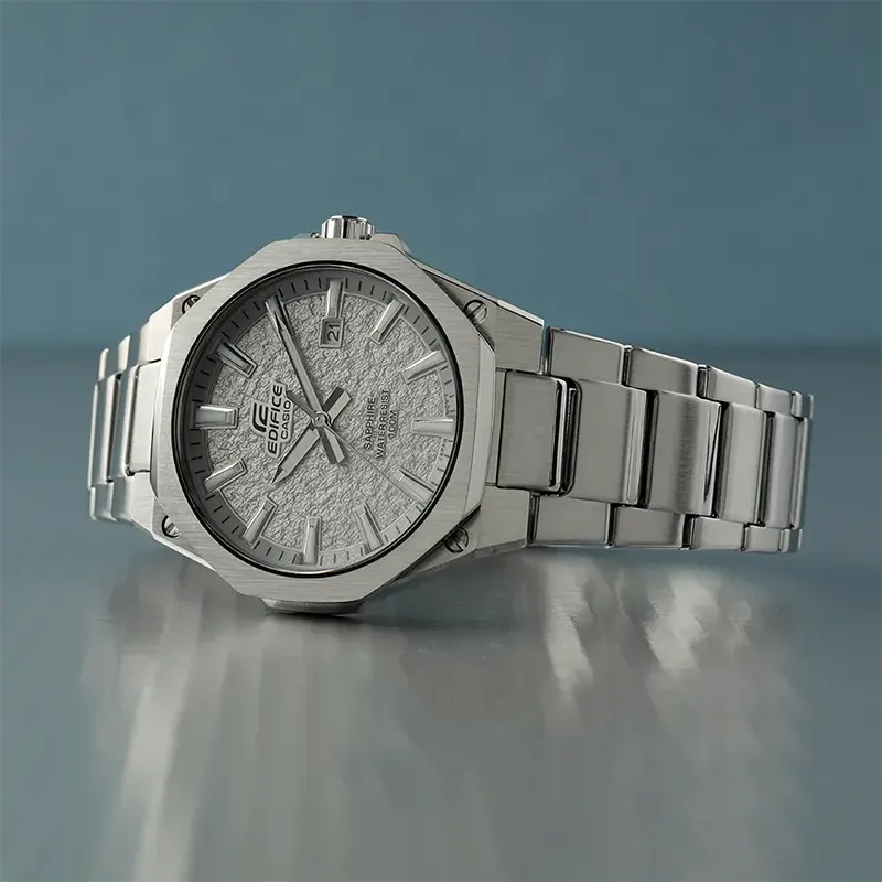 Casio Edifice EFR-S108DE-8AV Textured Grey Dial Men's Watch