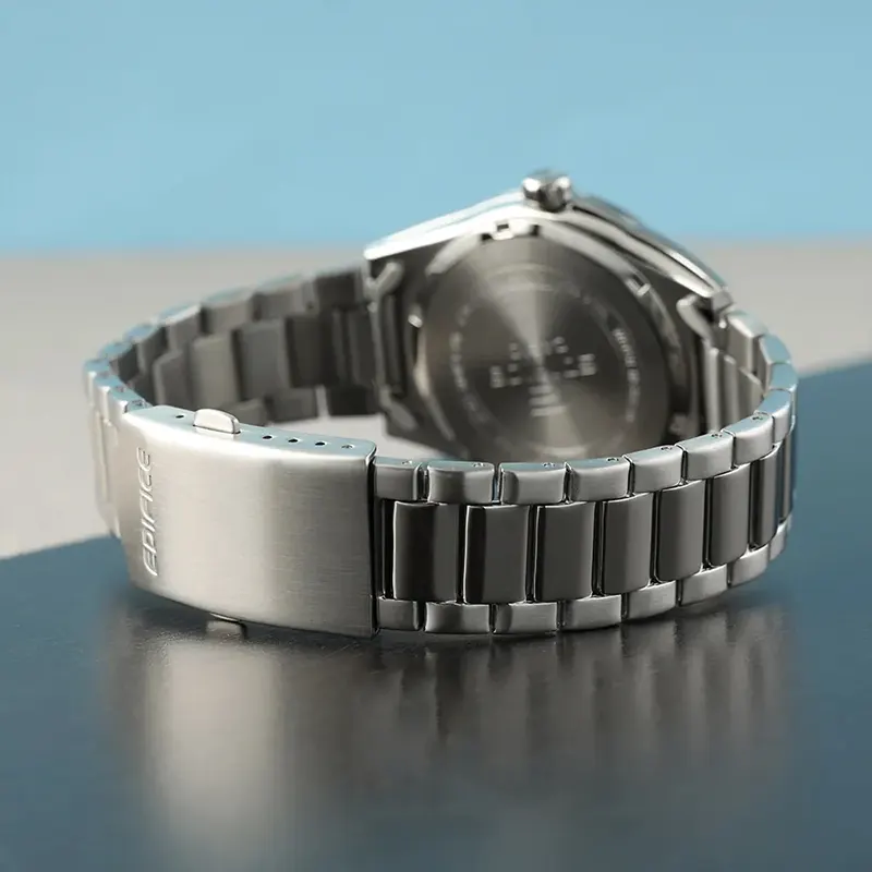 Casio Edifice Motorsports White Clous de Paris Dial Men's Watch | EFV-160D-7AV