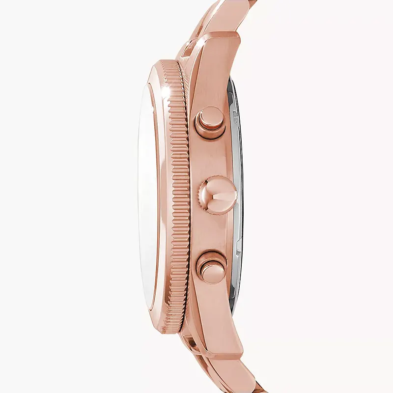 Fossil Perfect Boyfriend Multifunction Rose-Tone Ladies Watch ES3885