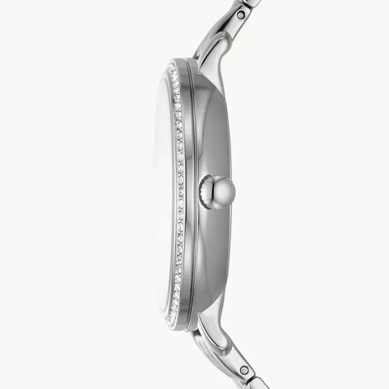 Fossil Jacqueline Sun Moon MOP Dial Silver Tone Ladies Watch | ES5164