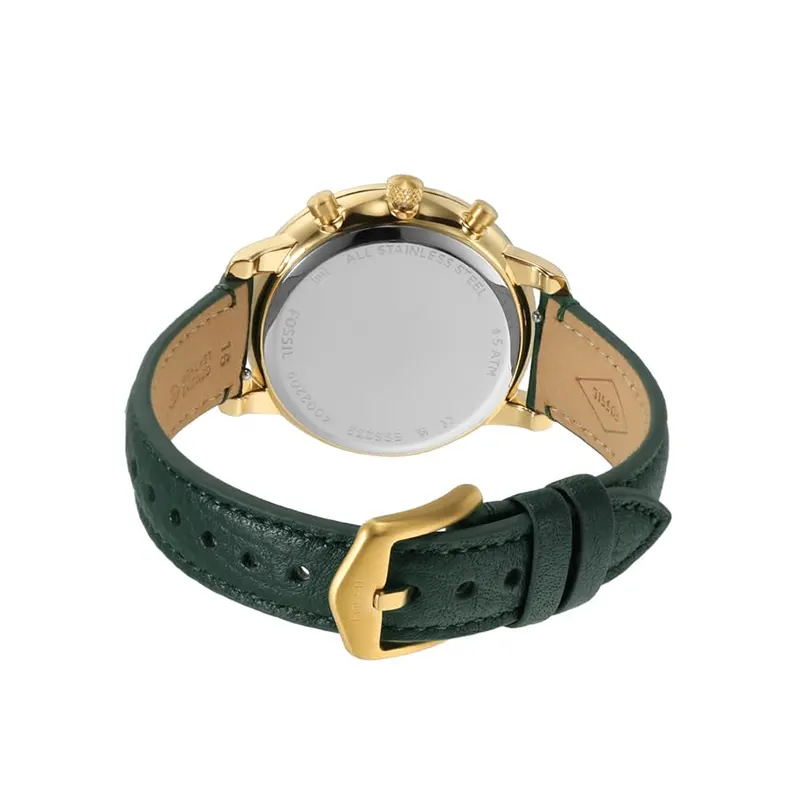 Fossil Neutra Chronograph Green Dial Leather Ladies Watch | ES5239