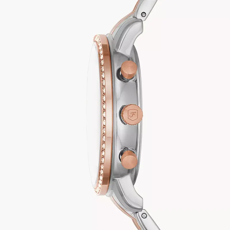 Fossil Neutra Chronograph Two-Tone Stainless Steel Ladies Watch | ES5279