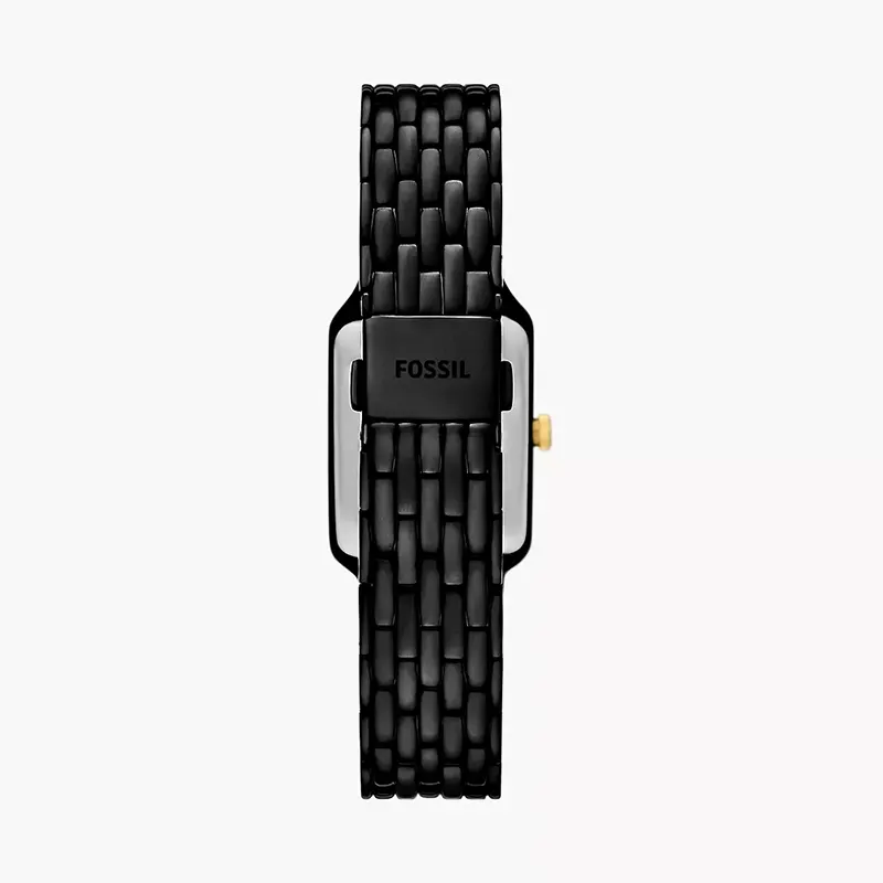 Fossil Raquel Three-Hand Date Black Dial Ladies Watch | ES5385