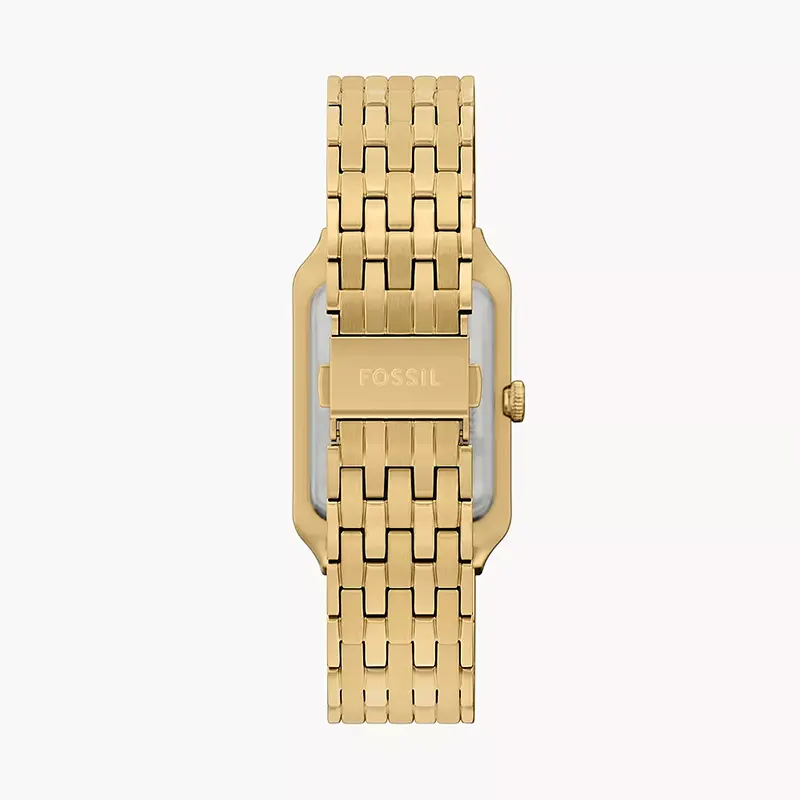 Fossil Raquel Black Mother of Pearl Dial Gold-Tone Ladies Watch | ES5417