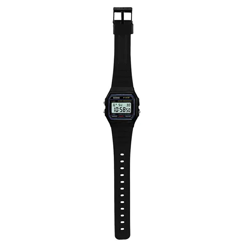 Casio F-91W-1 Classic Retro Digital Grey Dial Watch