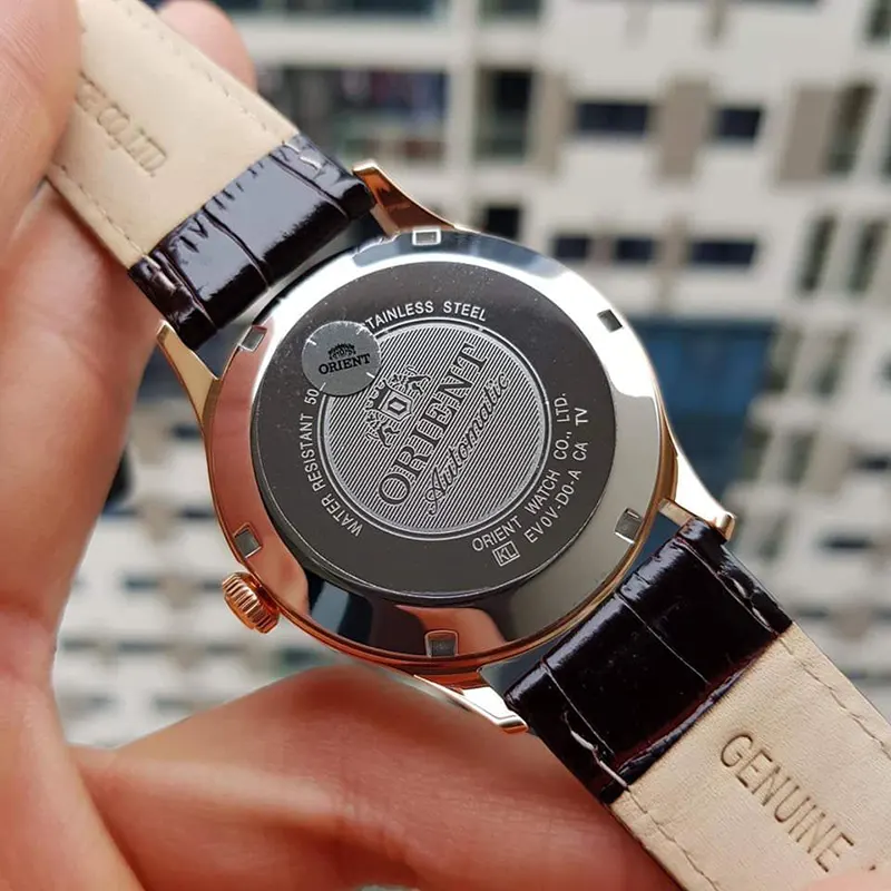 Orient Classic Automatic Day Date Brown Dial Men's Watch | FEV0V002TH