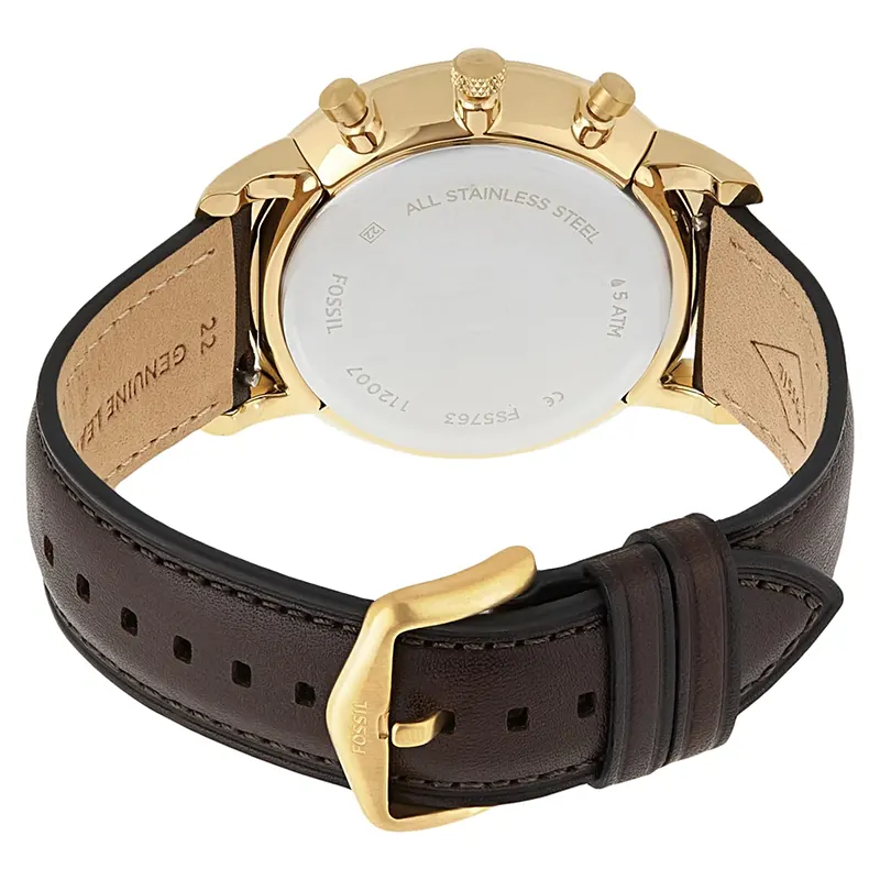 Fossil Neutra Chronograph Brown Dial Men's Watch | FS5763