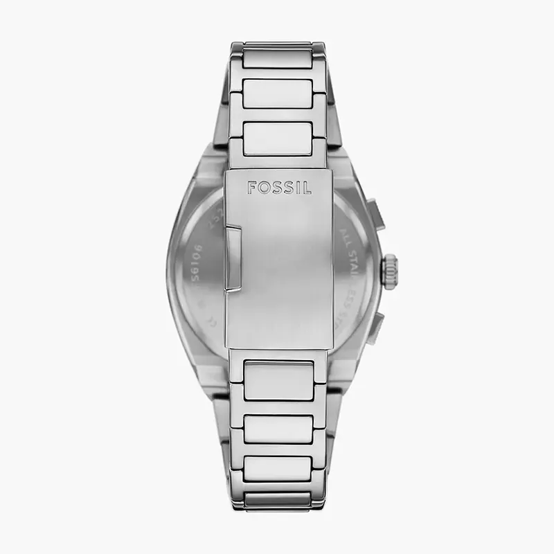 Fossil Everett Chronograph Ice Blue Panda Dial Men’s Watch | FS6105