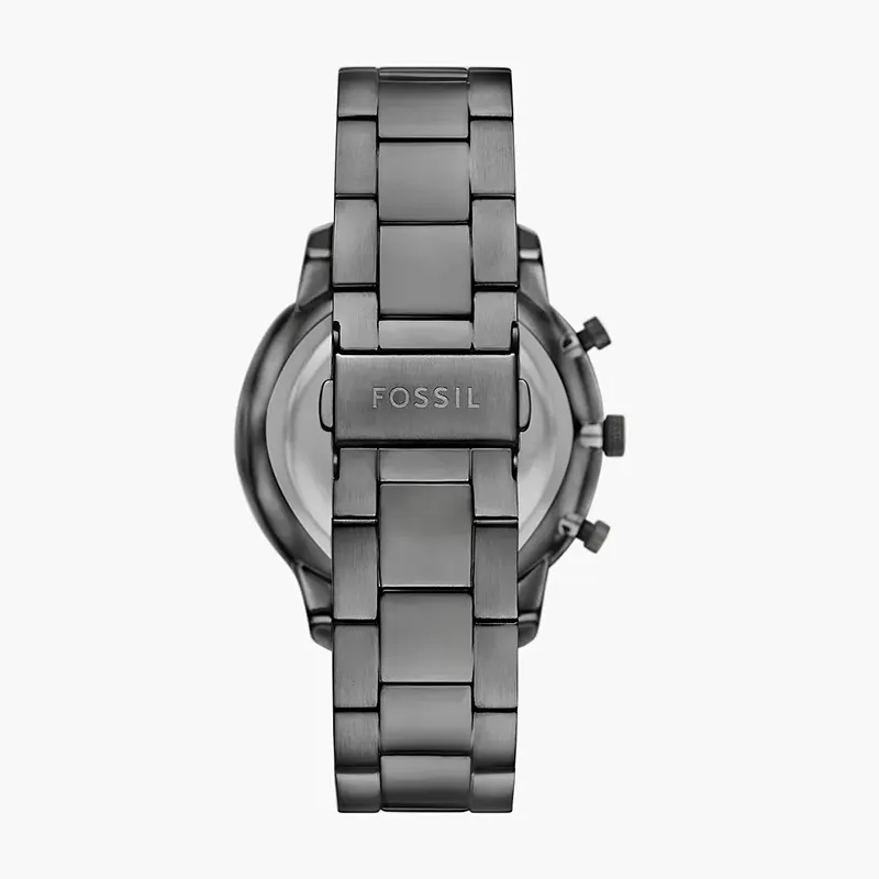 Fossil Neutra Chronograph Blue Dial Gunmetal Men's Watch | FS6111