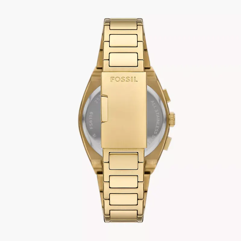 Fossil Everett Chronograph Champagne Dial Men’s Watch | FS6119