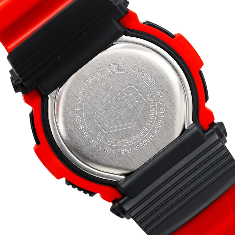 Casio G-Shock G-7900A-4 G-Rescue Red Resin Band Men's Watch