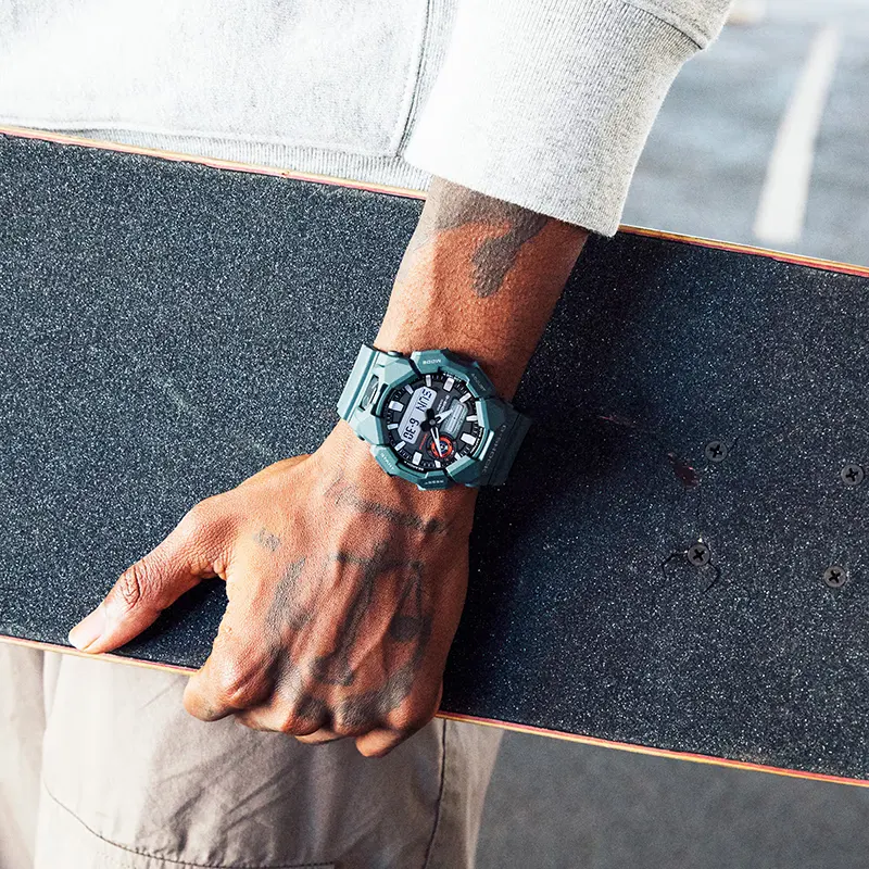 Casio G-Shock Dual-time 10 Years Battery Black Dial Men's Watch | GA-010-2A